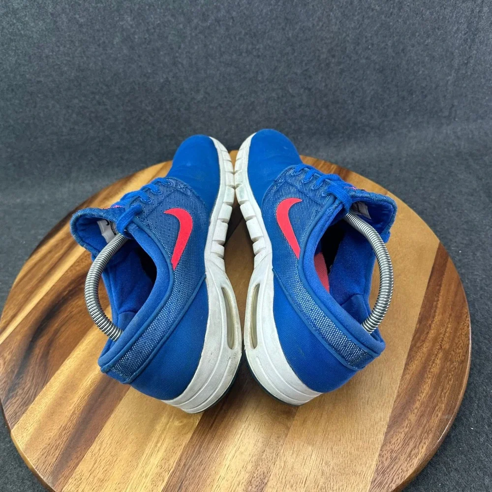 Nike Stefan Janoski Max Game Royal Hyper Punch Men's Sz 9.5 Shoes 631303-461